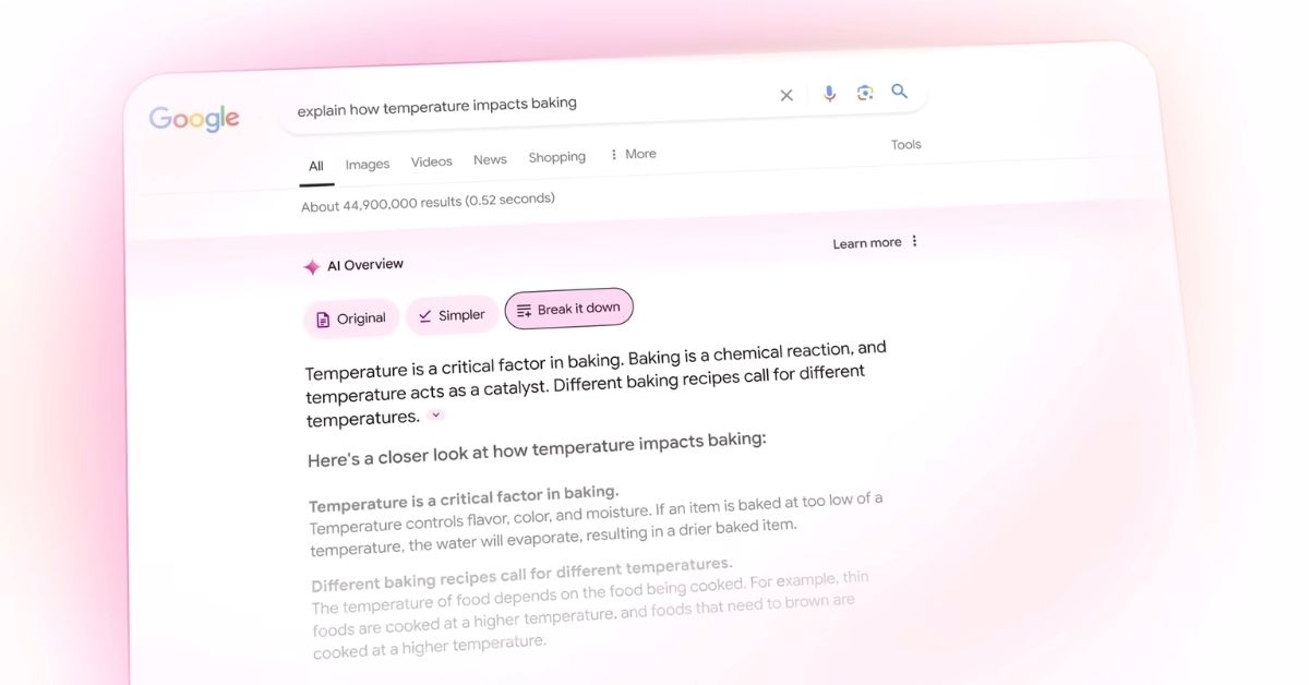 Google AI search